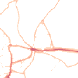 Daytime road noise heatmap for TR5 0RL
