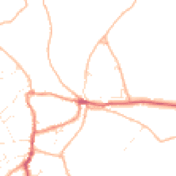 Daytime road noise heatmap for TR5 0RW