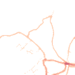 Daytime road noise heatmap for TR5 0SP
