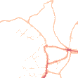 Daytime road noise heatmap for TR5 0TD