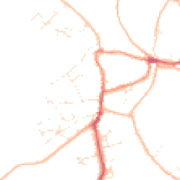 Daytime road noise heatmap for TR5 0TW