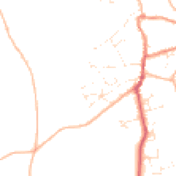 Daytime road noise heatmap for TR5 0UP