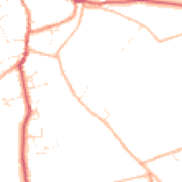 Daytime road noise heatmap for TR5 0UX