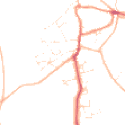 Daytime road noise heatmap for TR5 0WF