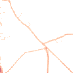 Daytime road noise heatmap for TR5 0XA