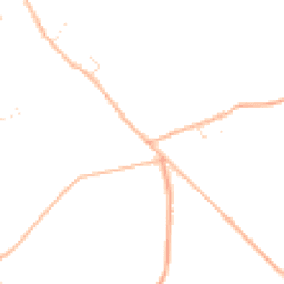 Daytime road noise heatmap for TR5 0XB