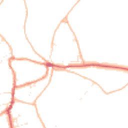Daytime road noise heatmap for TR5 0XJ