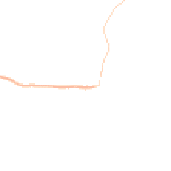 Night-time road noise heatmap for TR5 0XN