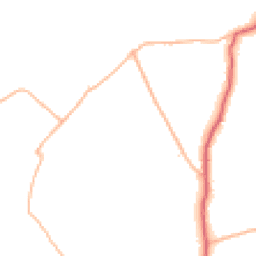 Daytime road noise heatmap for TR5 0XR