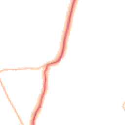 Daytime road noise heatmap for TR5 0XT