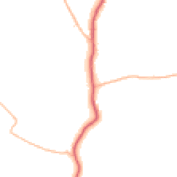 Daytime road noise heatmap for TR5 0YA