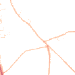 Daytime road noise heatmap for TR5 0YP
