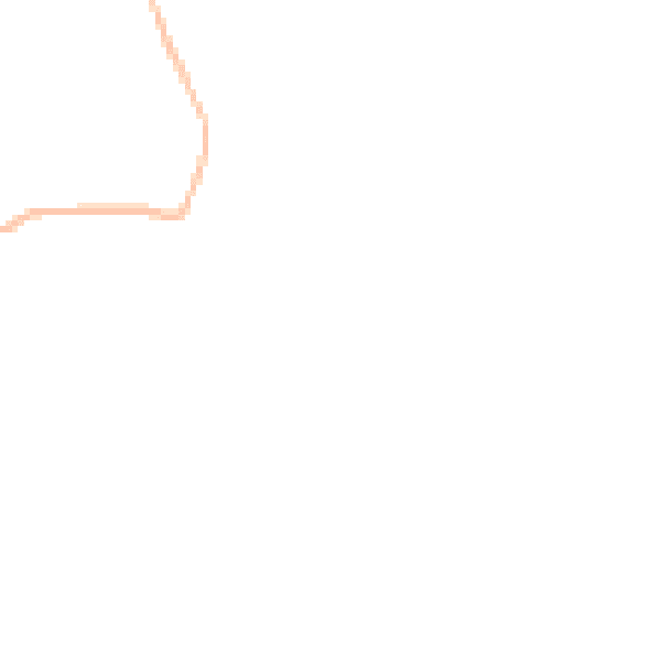 Night-time road noise heatmap for TR8 4AN
