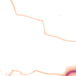 Daytime road noise heatmap for TR8 4AP