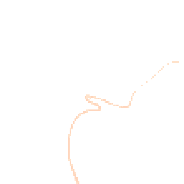 Night-time road noise heatmap for TR8 4AY