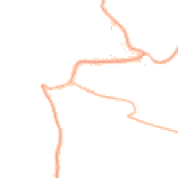 Daytime road noise heatmap for TR8 4BB