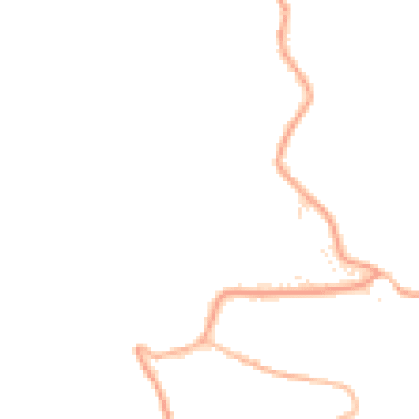 Daytime road noise heatmap for TR8 4DQ