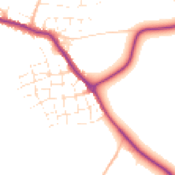 Daytime road noise heatmap for TR8 4FF