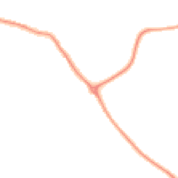 Night-time road noise heatmap for TR8 4FF