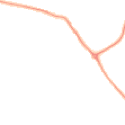 Night-time road noise heatmap for TR8 4GL