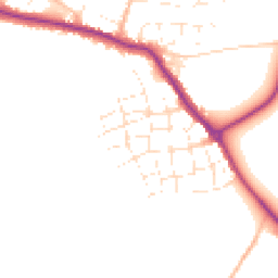 Daytime road noise heatmap for TR8 4GQ