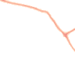 Night-time road noise heatmap for TR8 4GX