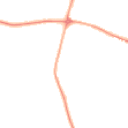 Night-time road noise heatmap for TR8 4LG