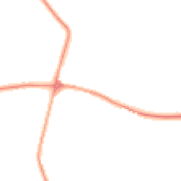 Night-time road noise heatmap for TR8 4LQ