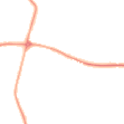 Night-time road noise heatmap for TR8 4NF