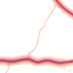 Daytime road noise heatmap for TR8 4NZ