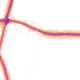 Daytime road noise heatmap for TR8 4PD