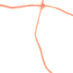 Night-time road noise heatmap for TR8 4QR