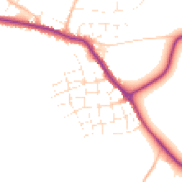 Daytime road noise heatmap for TR8 4QU