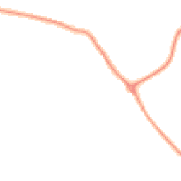 Night-time road noise heatmap for TR8 4QX