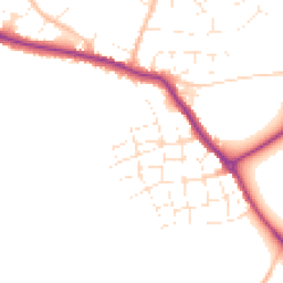 Daytime road noise heatmap for TR8 4RF