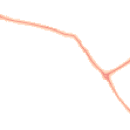 Night-time road noise heatmap for TR8 4RF
