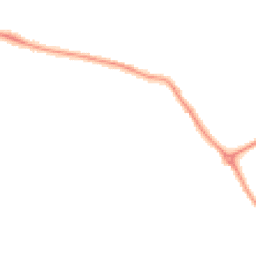 Night-time road noise heatmap for TR8 4RR