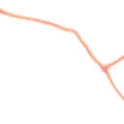 Night-time road noise heatmap for TR8 4RT