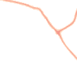 Night-time road noise heatmap for TR8 4SE