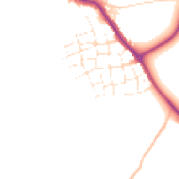 Daytime road noise heatmap for TR8 4SF