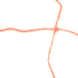 Night-time road noise heatmap for TR8 4TU