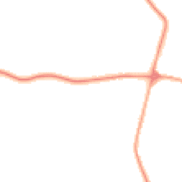 Night-time road noise heatmap for TR8 4TX