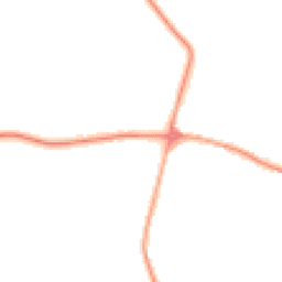 Night-time road noise heatmap for TR8 4TY