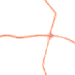 Night-time road noise heatmap for TR8 4TZ