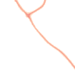 Night-time road noise heatmap for TR8 4UF