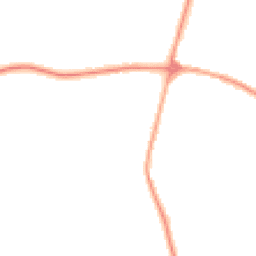 Night-time road noise heatmap for TR8 4WB