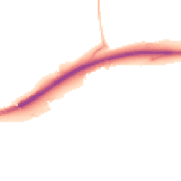 Night-time road noise heatmap for TR8 5AT