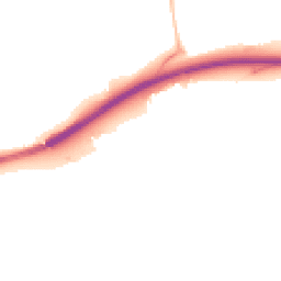 Night-time road noise heatmap for TR8 5AU