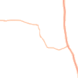 Daytime road noise heatmap for TR8 5BN