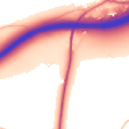 Daytime road noise heatmap for TR8 5BX